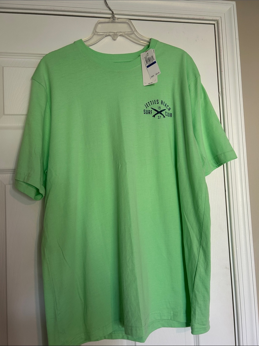 Izod Men's Short-Sleeve Tee in Bright Lime Green